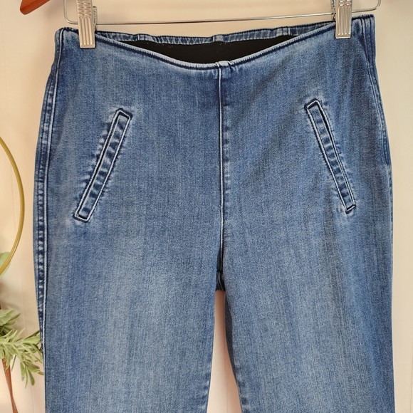 Chico's So Slimming Juliet Denim Ankle Jeans Starlight Indigo Size 00R - Picture 2 of 7